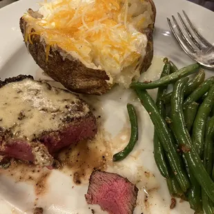 A Perfect Steak Dinner again for my birthday!! Thanks again!!