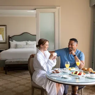 In room dining