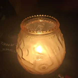 The candle