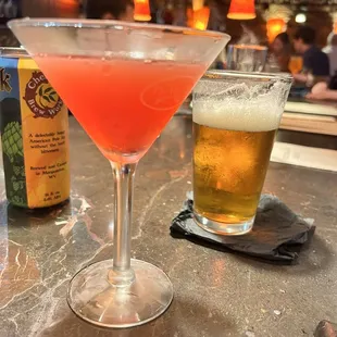 Holiday Swing Martini &amp; Halleck Pale Ale