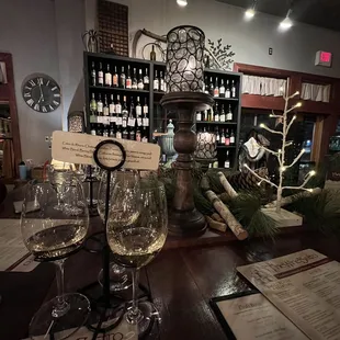 White wine flight