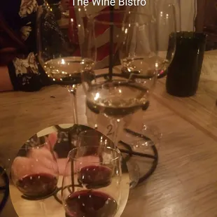 Wine flights!