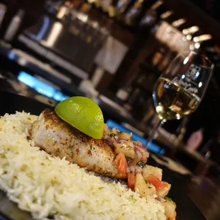 Our tasty Mahi Mahi!