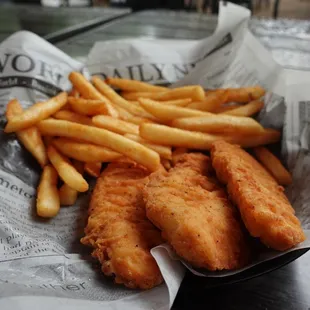 We are family friendly and have a kid's menu.