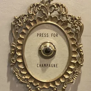a press for champagne