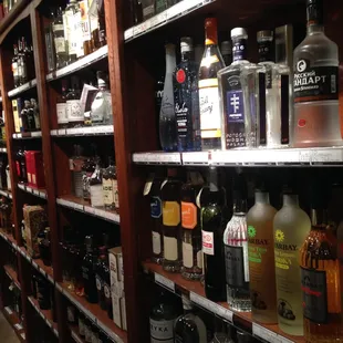 Selection of spirits