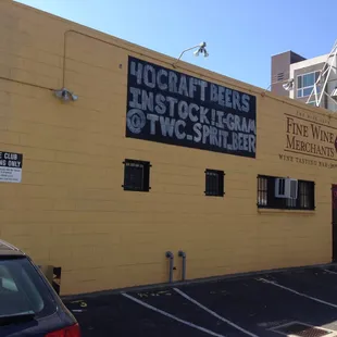 Walking from the parking lot