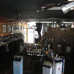 Fantastic selection of hard-to-find boutique wines