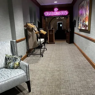 Main entrance of the Grotto (when you enter in center of St John's and head downstairs)