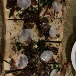 Mushroom flatbread