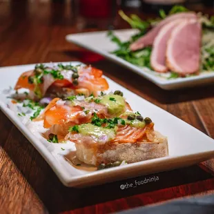 Smoked Salmon Tapas