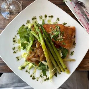 Salmon Chop Salad