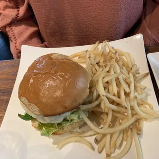 Pommes Frites with Basil Aioli