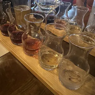 Sweet wine tasting