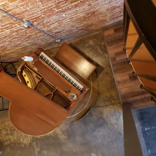 Baby grand piano