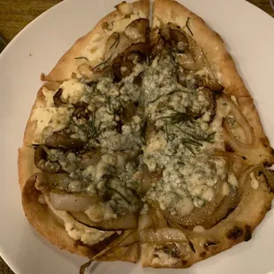 Onion and Gorgonzola Flatbread