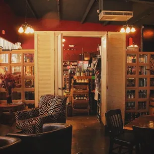 We offer a full service bar and restaurant. Complete Wine and liquor store attached featuring fine wines, liquor & custom gift baskets.