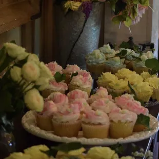 Fresh baked cupcakes