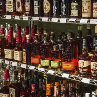 We are The Wine Rack, but oh yes, we do have plenty of Bourbon!