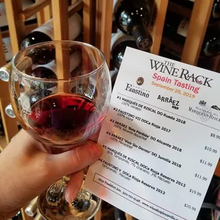 [9/25/19] Spain wine tasting