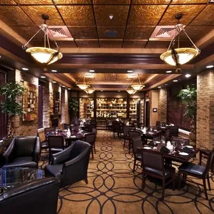 Dining Area in the Wine Room at the Galaxy