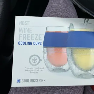 Wine cups for the summer