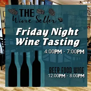 Friday Night Wine Tasting