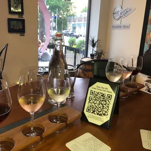 White, rose, and red sampler