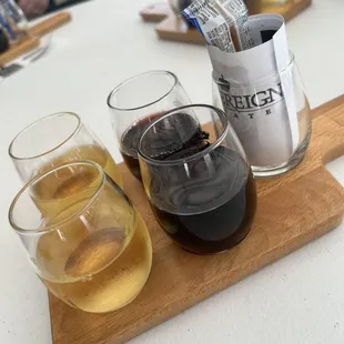 Wine flight