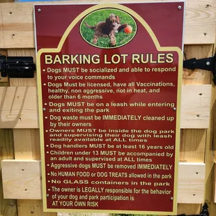Our brand new &quot;Barking Lot&apos; Dog Park at the winery!