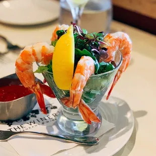 White Shrimp Martini