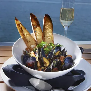 oysters and mussels, shellfish, food, oysters, mussels