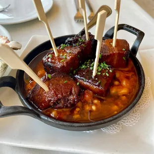 Pork Belly Lollipops