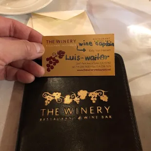 Nice service for our special occasion