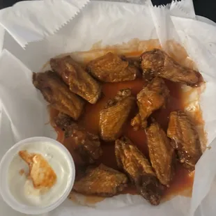 Extra small hot Wings