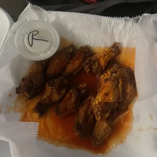 Extra small hot Wings