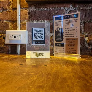 a qr code and a qr code