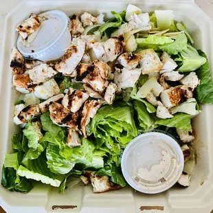 Caesar Salad with Grilled Chicken