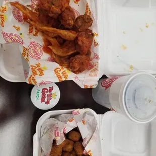 All that was included in this meal.