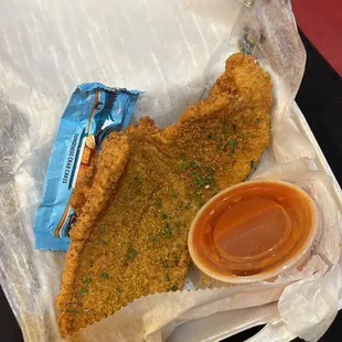 1pc Hand battered fish