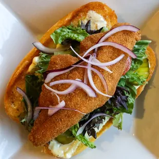 Catfish Po'Boy