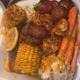 Full Seafood Plate