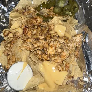 food, nachos