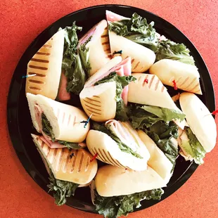 Sandwich platters, yes, we can do that.