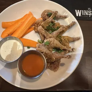 My favorite appetizer!! Fried quail is so delicious