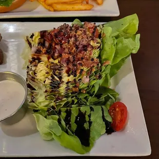 Wedge salad is always a staple!
