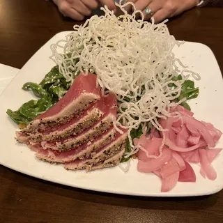 Coconut Ginger Ahi Salad