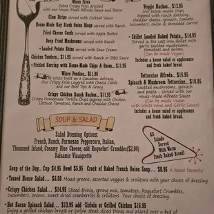 Menu as of 1/23/2025