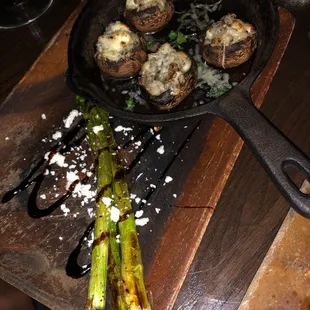 Stuffed mushrooms and you know this babe!!