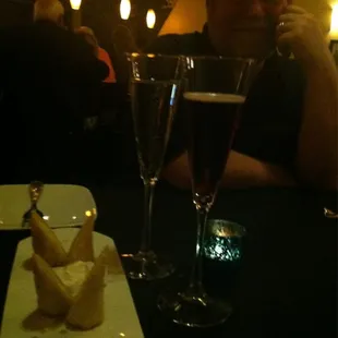 Bananas and wine..yum!